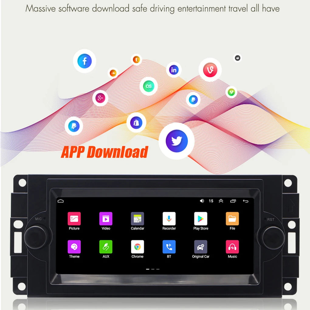 Android 13 232G Car Play Car-play Multimedia Navigation Android Bluetooth Backup Camera Accurate