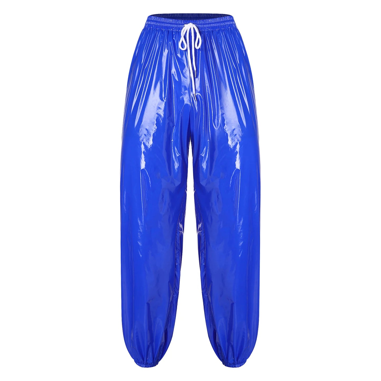Mens Waterproof Jogging Pants Drawstring Waistband Trousers Pants for Dance Workout Quick-drying Beach Cycling Wear Long Pants