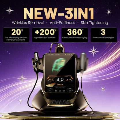 360MAX 25D HiFU 3 In 1 Technology Machine For Non Invasive Facial Slimming Anti Aging And Body Firming