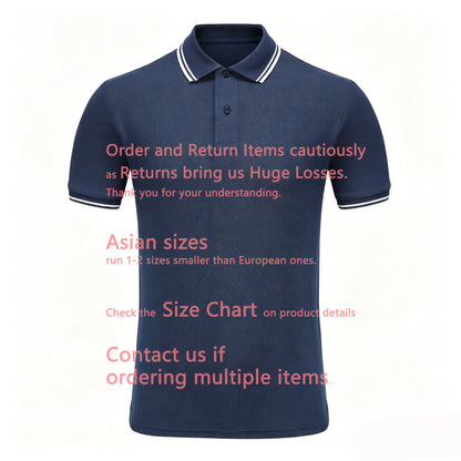 2026 Square Compass Rose Patch Italian Luxury Brand Style 3 Labels Men's Summer Casual Solid Color Short Sleeve Tops Polo Shirt