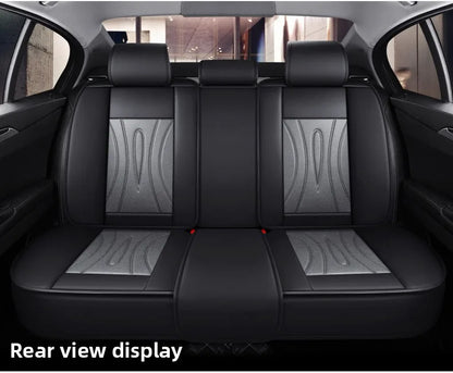 Universal One-piece Seat and Split Seat Car Seat Full Cover Breathable Leather SUV Car Seats Cushion Full Cover Protection