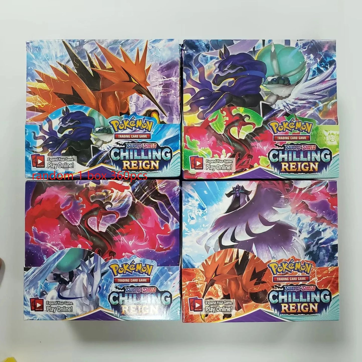 360 Pcs/Box Pokemon Card SCARLET&VIOLE 151 Astral radiance Evolutions Ultra Prism English Booster Battle Transaction Card