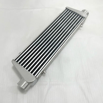 Front Mount intercooler Universal Turbo Intercooler 550x180x65 2.5" Intercooler Pipe Aluminium Pipe Tube Hose Kit
