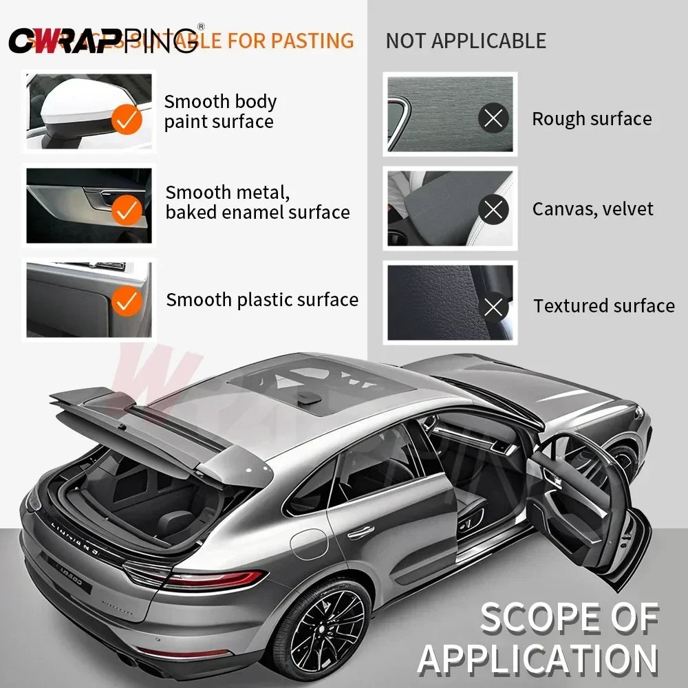 Car Adhesive Vinyl Honeycomb Auto Decal Wrap Film Waterproof Car Stickers Console Computer Laptop Helmets Skin Auto Accessories