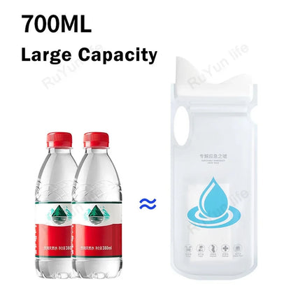 700ml 12pcs Outdoor Travel Emergency Portable Car Urinal Vomit Bags Mini Mobile Toilets Handy Unisex Disposable Toilet Bag