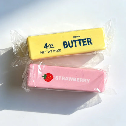 Soft Butter Squishy Squeeze Toys Funny Slow Rising Squishy Squishies Toy Fidget Toy Strawberry Lemon Brick Squish Autism Gift