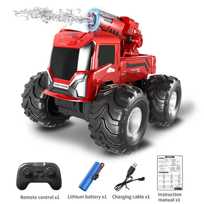 JJRC Q226 2.4G Amphibious 4WD All Terrain RC Car Waterproof LED Light Water Cannon Multiplayer Battle Kids Outdoor Electric Toy