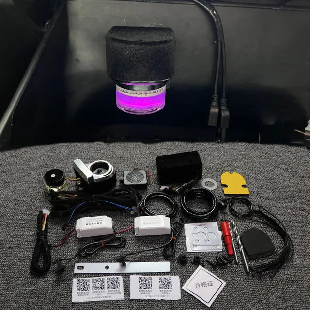 Intelligent Car Fragrance Air Freshener With Plasma Purification And Air Conditioning Control Version Auto Interior Accessories