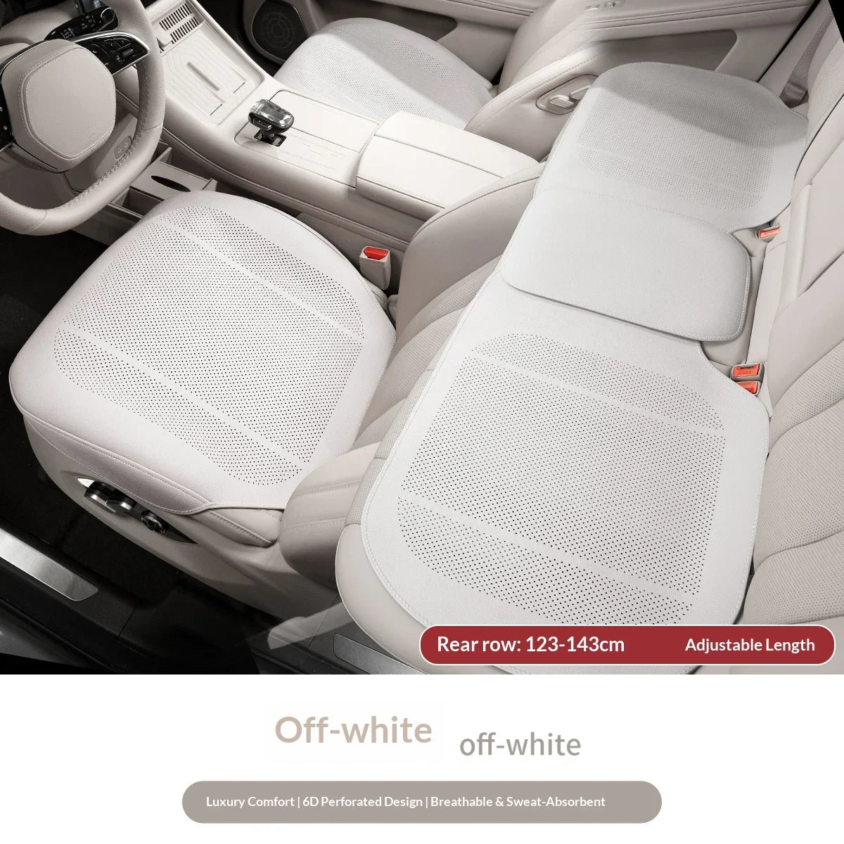 Universal High-End Summer Thin Car Seat Cushion Set for Four Seasons Interior Ventilation And Breathability