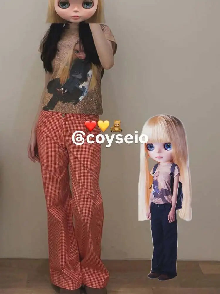 Coyseio Slim Fit Shoulder T-Shirt Short Sleeve Collaborative Edition Small Cloth Breathable Cotton round Neck Top for Women