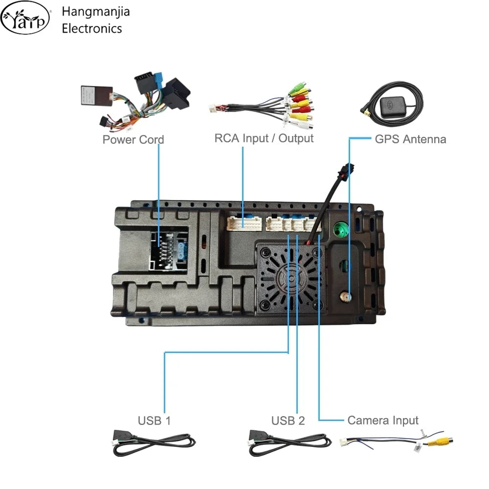 hangmanjia Android13 Car Radio for Renault Megane 2 2002 - 2009 Multimedia Video Player GPS Wireless Carplay Auto DSP Stereo DVD