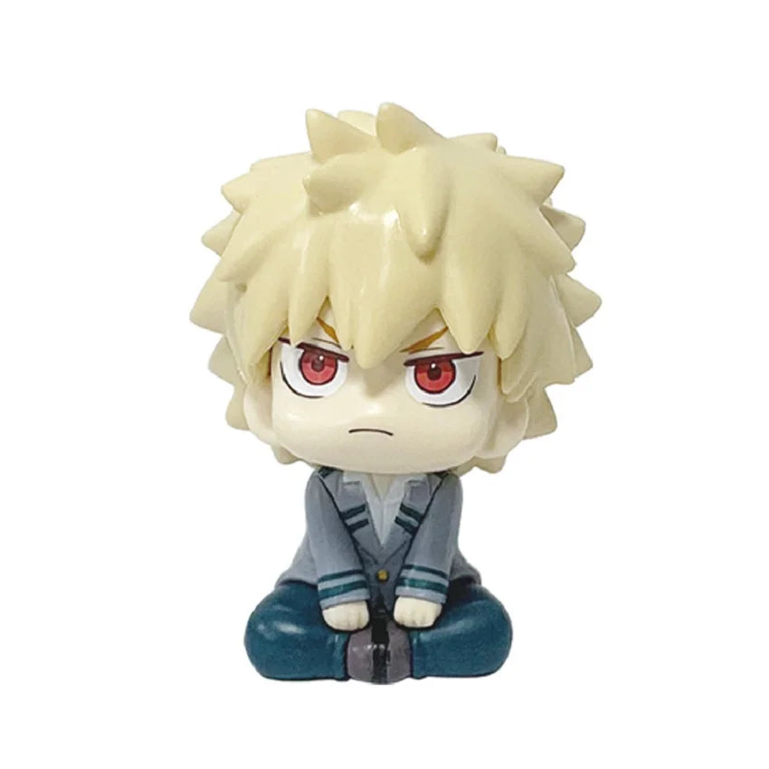 22cm My Hero Academia Anime Peripheral Hero Bakugou Katsuki Action Figures PVC Model Decor Collectible Statue Toy Christmas Gift