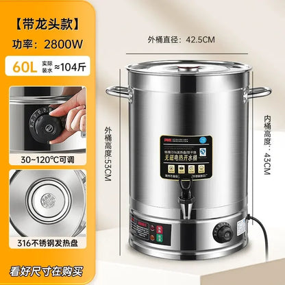 Commercial water heater electric water heater large capacity stainless steel water heater
