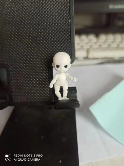 SD mini doll 3.5 cmBJD naked girl doll Kawaii girl toy DIY thumb doll