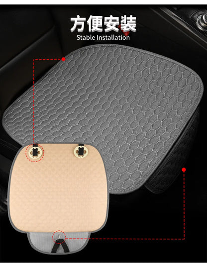 Linen Car Seat Cover Seat Cushion for VOLVO XC60 XC90 XC40 XC70 S60L C30 S80 S90 V50 V60 CAR Accessories Auto Goods