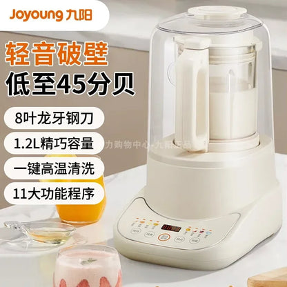 220V Joyoung Blender Soundproof Cover Multifunction Automatic Heating Soymilk Maker Juice Extractor DA