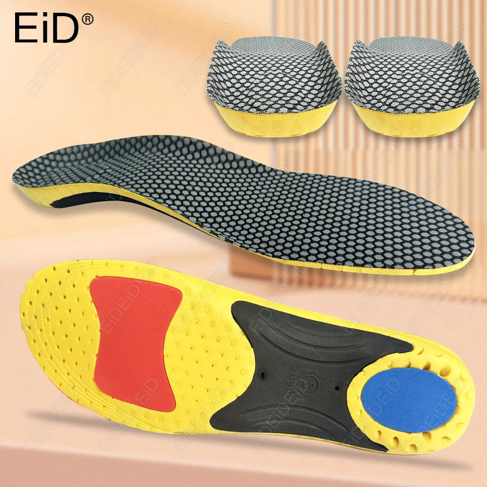 Flat Foot Orthopedic Insoles Orthotics Health Sole Pad For Shoes Inserts Arch Support Pad For Plantar Fasciitis Men Woman