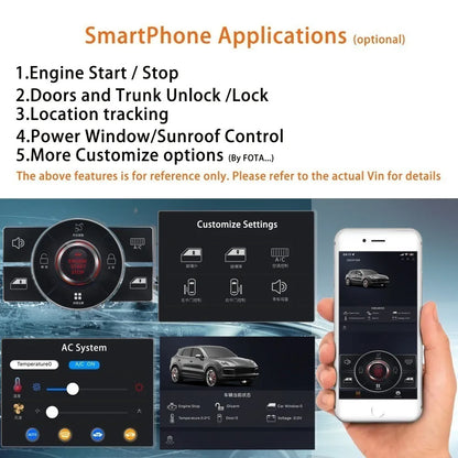 Upgrade Passive Keyless Entry System for Benz ML/GL/GLE/A/B/CLA/CLS/GLA/E Keyless Go,Push Start Ignition Kit Remote Car Starter