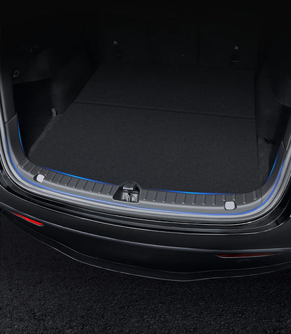 YZ For Tesla Model Y Juniper 2026 Trunk Sill Plate Protector TPE Rubber Protector Tesla Threshold Bumper Pad Prevent Scratching