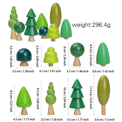 Children's Montessori Toys Wooden Building Blocks Shape Matching Toys Kids Educational Wooden Box Puzzle Toys Stacking Game