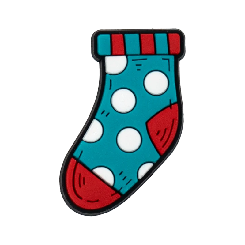 1/25PCS Christmas Style Shoe Charms Xmas Style Snowman Christmas Outfit Snowflake Shoe Accessories Pins for Clog Pins Buckles