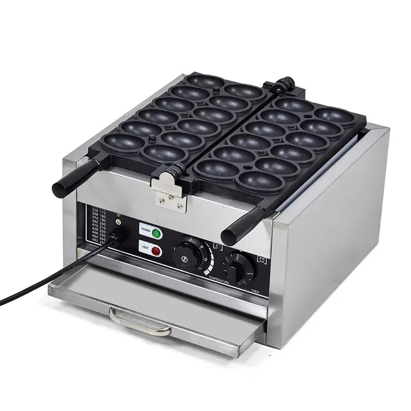 HomeWise FY-153 12 Eggs Waffle Machine Waffle Maker Bread Smiling Mold Street Snack Machine 110V 220V Electric/Gas Waffle Maker