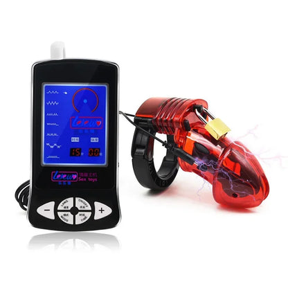 Sex Products Electric Shock Penis Ring Cock Ring Electro Stimulation Medical Therapy Massager Bdsm E-Stim Sex Toys For Men