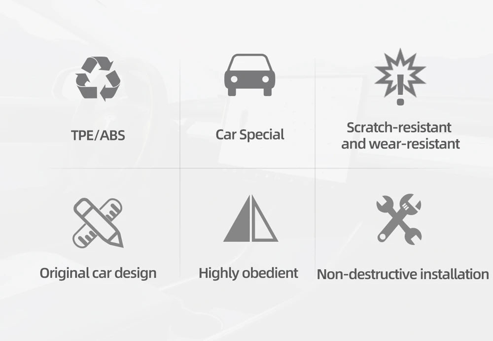 For Tesla Model Y Juniper 2025 2026 Trunk Threshold Strip TPE Mats Sill Guard Rear Cargo Kick Pad Protector Interior Accessories