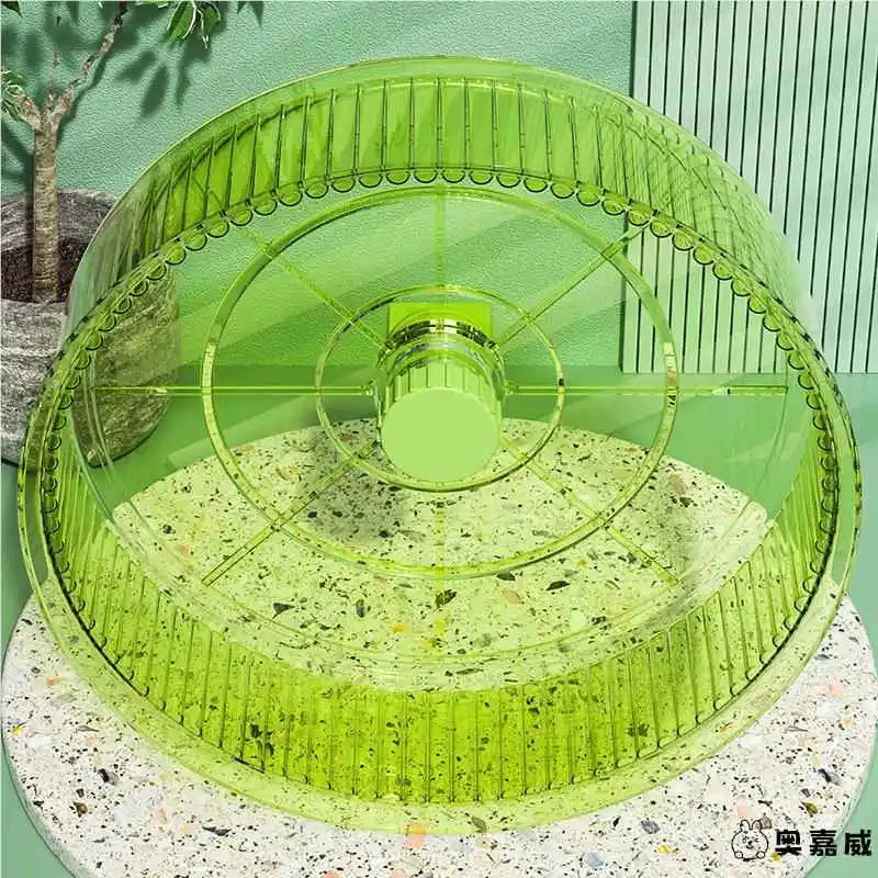 Large Size Silent Running Wheel for Hamster Toy Deprivation Relief Golden Retriever Hamster Cage Supplies Crehensive Infor...