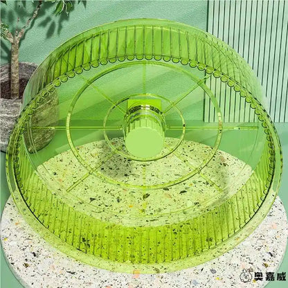 Large Size Silent Running Wheel for Hamster Toy Deprivation Relief Golden Retriever Hamster Cage Supplies Crehensive Infor...