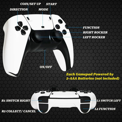 M15 4K game console home mini video game 64G retro console 128G player HD video game stick 2.4G dual wireless control PS1 gift