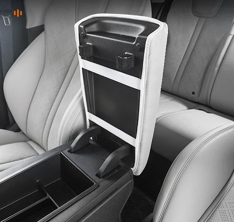 For BYD Yuan Pro Yuan UP EV 2024 Car Armrest Box Cover Interior Central Armrest Protection Gear Leather Pad Auto Accessories
