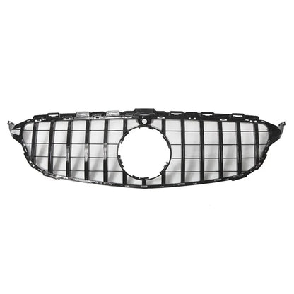 XVIP GTR Style Front Racing Grille For Mercedes Benz C-Class W205 2015-2018 C180 C200 C300 Chrome Diamonds Style Bumper Grilles