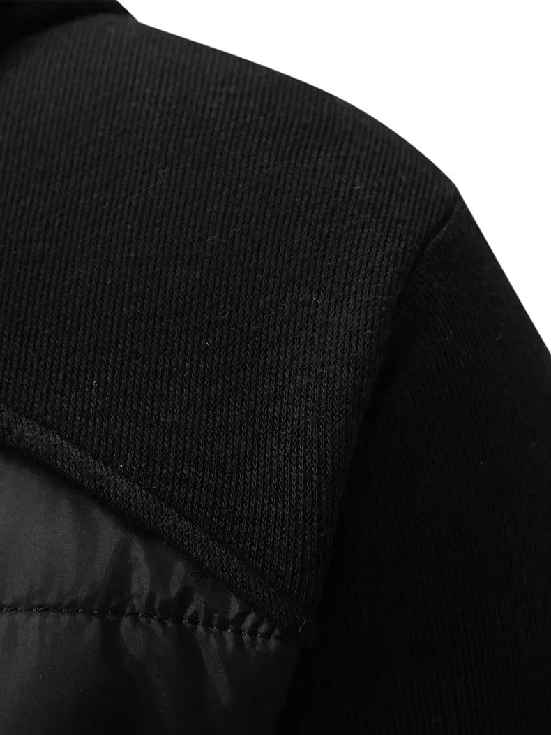 Big Size Men's Casual Full Zip Sweaters Knitted Cardigan with Hood Autumn Winter Male Clothing