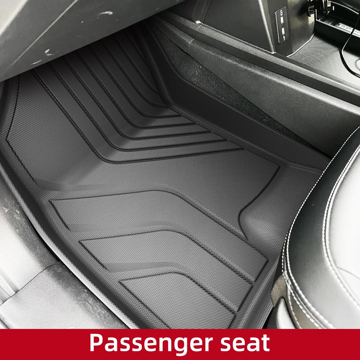 Right Drive for Haval-Jolion 2021-2024 Car Floor Mats TPE 3D Anti-slip Foot Pad Protection Accessories Black