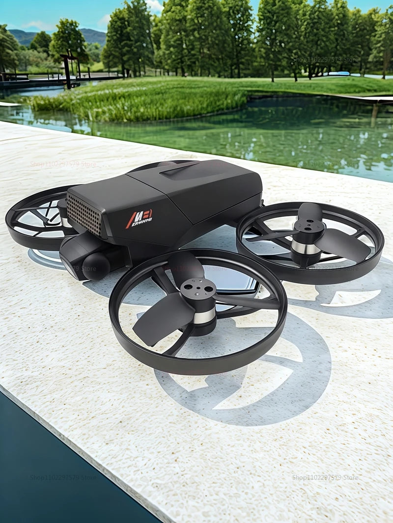 New Drones M8 GPS 8K HD Dual Cameras 360° FPV 5G WIFI Brushless Motor Obstacle Avoidance Foldable Quadcopter for Aerial Boy Toys