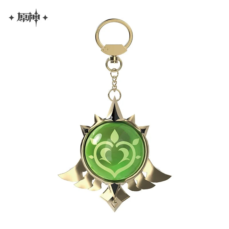 Sunsyea Genshin Impact Official Merch miHoYo Original Authentic Eyes of God Keychain Mondstadt Liyue Inazuma