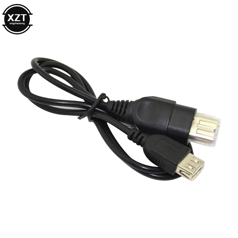 USB CABLE For XBOX Female USB To Xbox Game Controller Adapter Convertion Cable Generation AV Audio Video Composite Wire