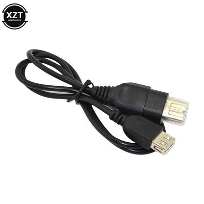 USB CABLE For XBOX Female USB To Xbox Game Controller Adapter Convertion Cable Generation AV Audio Video Composite Wire