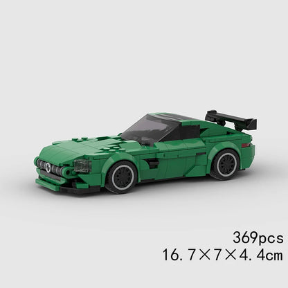 MOC Speed Car Miata MX-5 NA M3 Super Race Sport Vehicle Model Building Block Technical Racing Brick Toy Christmas Gift City