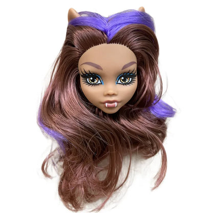 23cm Multi-Joints Movable Doll Figure Body Toy White Green Brown Blue Black Monster Doll Body to Fit Many Heads for Kids