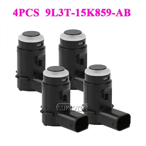 4PCS New 9L3T-15K859-AB Parking Sensor PDC For Ford F150 2009-2014 9L3Z-15K859-D 9L3T-15K859-AA Parking Reverse Assist Sensor