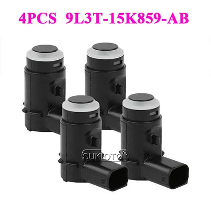 4PCS 9L3T-15K859-AB 9L3T-15K859-AA Parking Sensor For Ford F-150 F150 PDC Parking Sensor Reverse Assist Bumper Backup Sensor