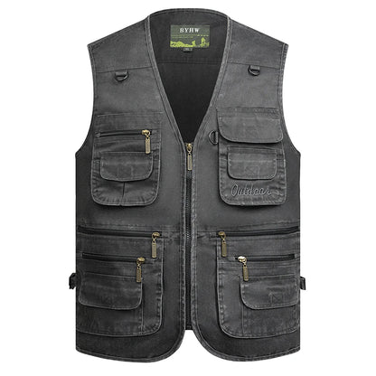 New Style Vest, Outdoor Activities, Rock Climbing, Hiking, Camping, Fishing, Mountain Climbing, Photography, Multi-pocket Vest