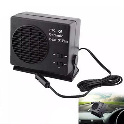 150/300W Car Heater 12V Auto Car Heater Cooler Fast Heating Ceramic Car Heater 2 in 1 Cooling Heating for Driving Camping Travel