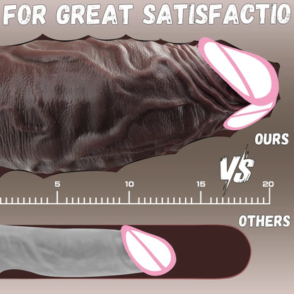Super Big Black Anal Dildo Penis Prostate Massager Soft Silicone Sexy Adult Masturbator Oversized Strap-on Dildos Anal Sex Toys