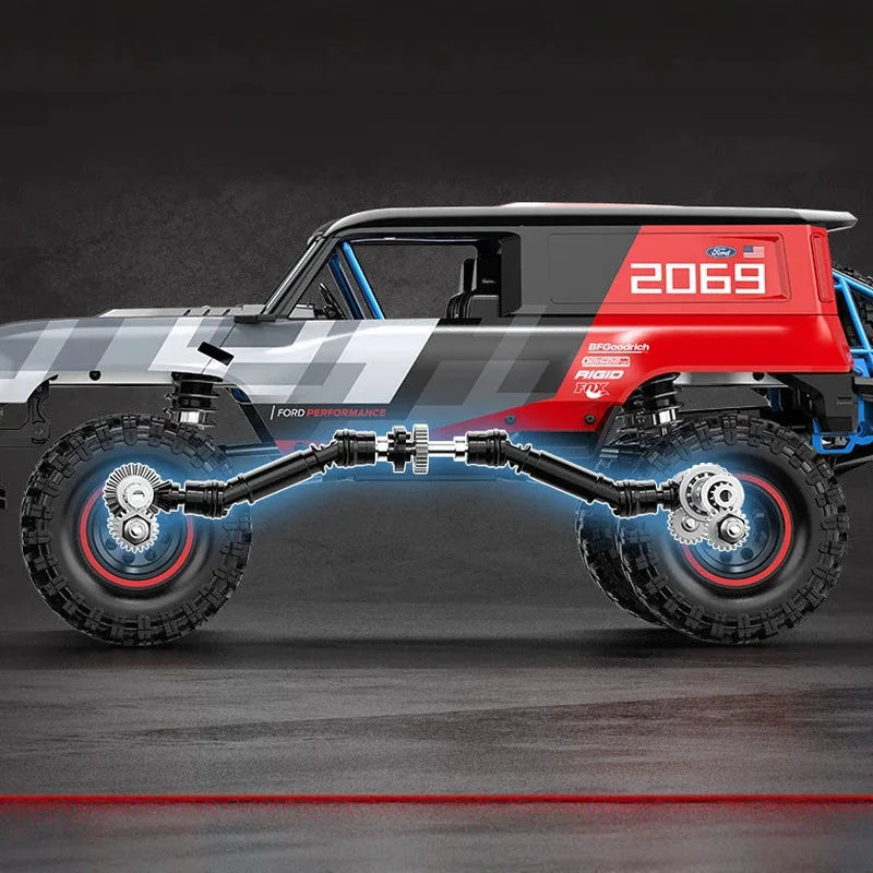 New MJX Hyper Go H18P  1:18  RC Car Brushless 4WD Off-Road Crawler 2.4G Remote Control Toy Truck RTR