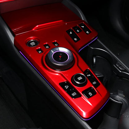 Car Center Control Panel For Tuning Kia Sportage NQ5 2022 2023 Left Hand Drive Gear Shift Cover Central Decal Protection
