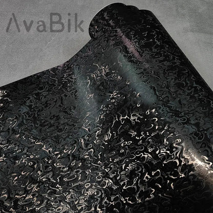 Matte Damascus Vehicle Wrap Car Vinyl Weatherproof Self-Adhesive Vehicle Car Film PET Car Body Interior Metaverse Ghost Stickers