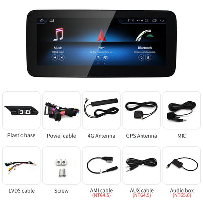 STWE New Car Multimedia Wireless Android AUTO CarPlay 10.25inch 12.3inch Screen For Mercedes Benz E Class W212 Car Video Players